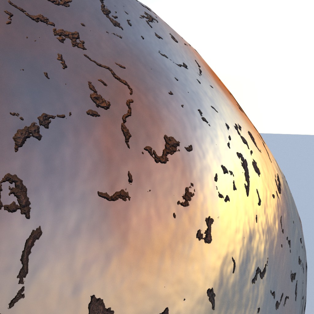 damaged metal preview image 1