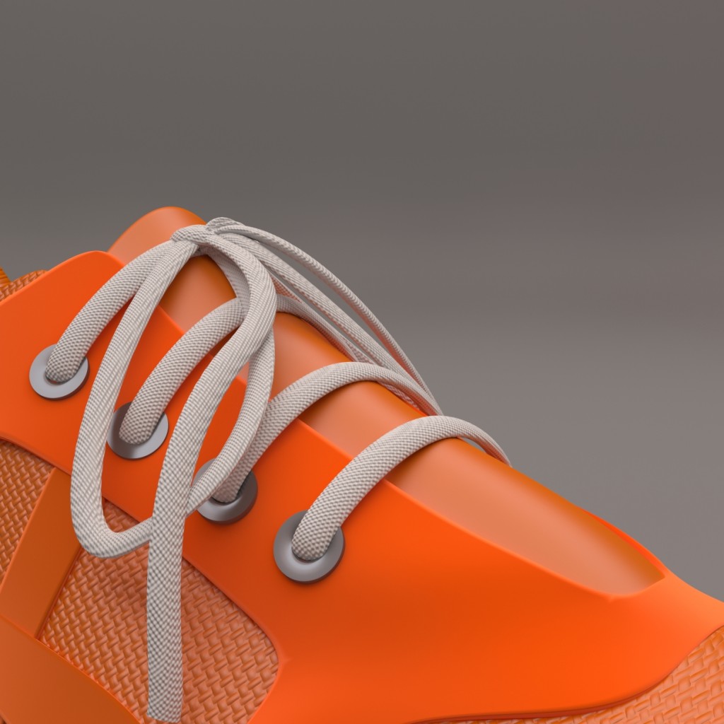 Orange Sneaker preview image 2