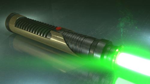 Qui-Gon Jinn Lightsaber preview image