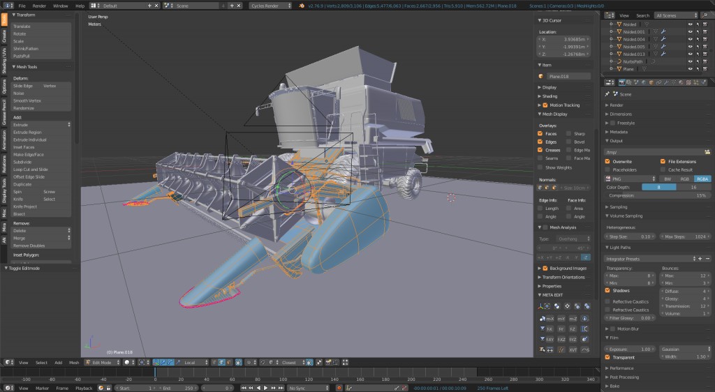 Macaw Blender theme preview image 1