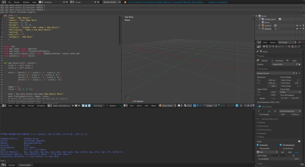 Ulysses Blender theme preview image 4