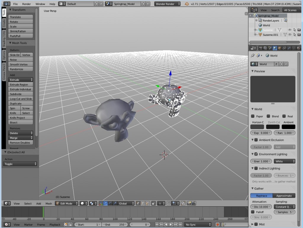 Modern Blender Theme preview image 2