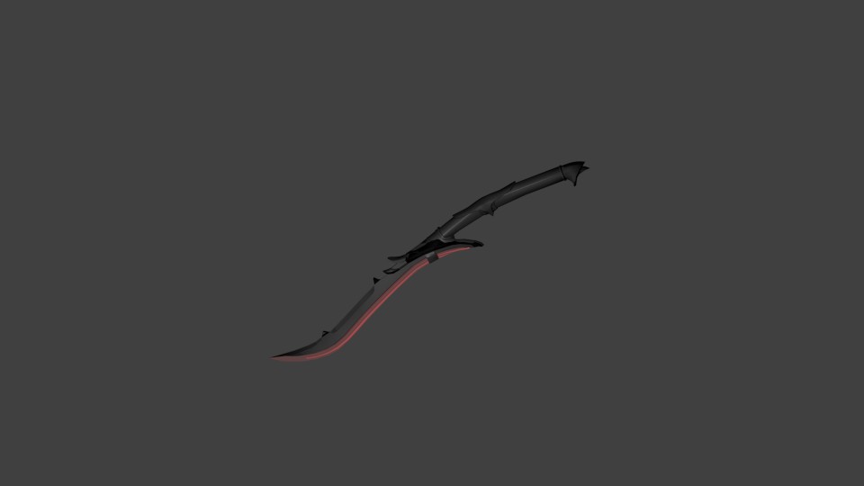 Glowing Elven Sword preview image 1