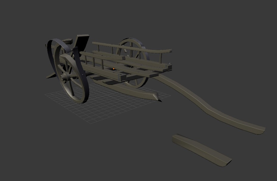 Broken-down cart 2 preview image 1