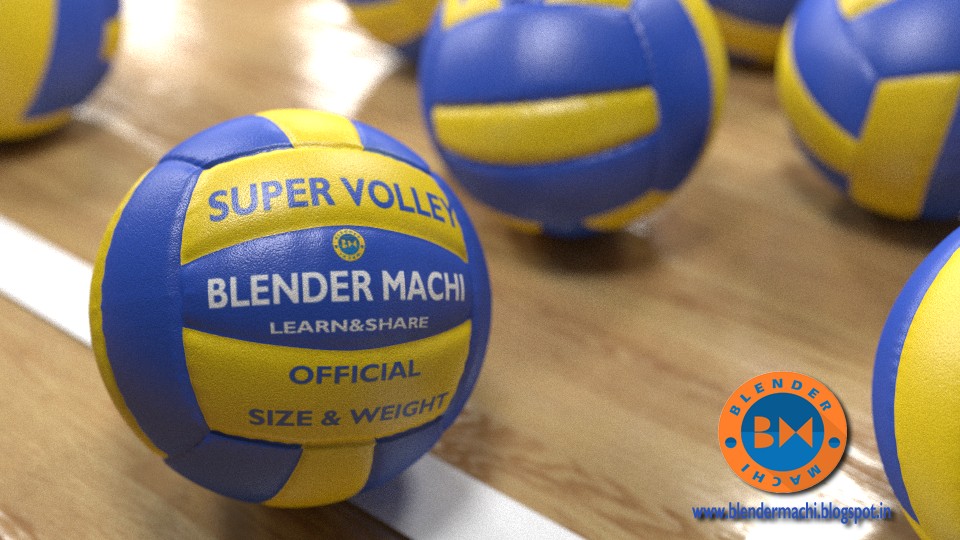 Photorealisitc Volleyball preview image 1