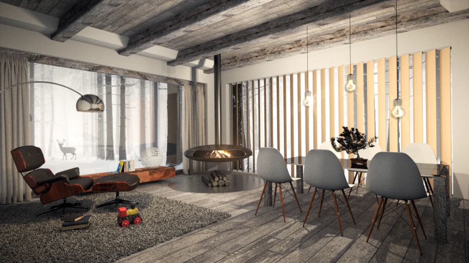 Eames scandinavian design chair (aka Eiffel chair) preview image 2