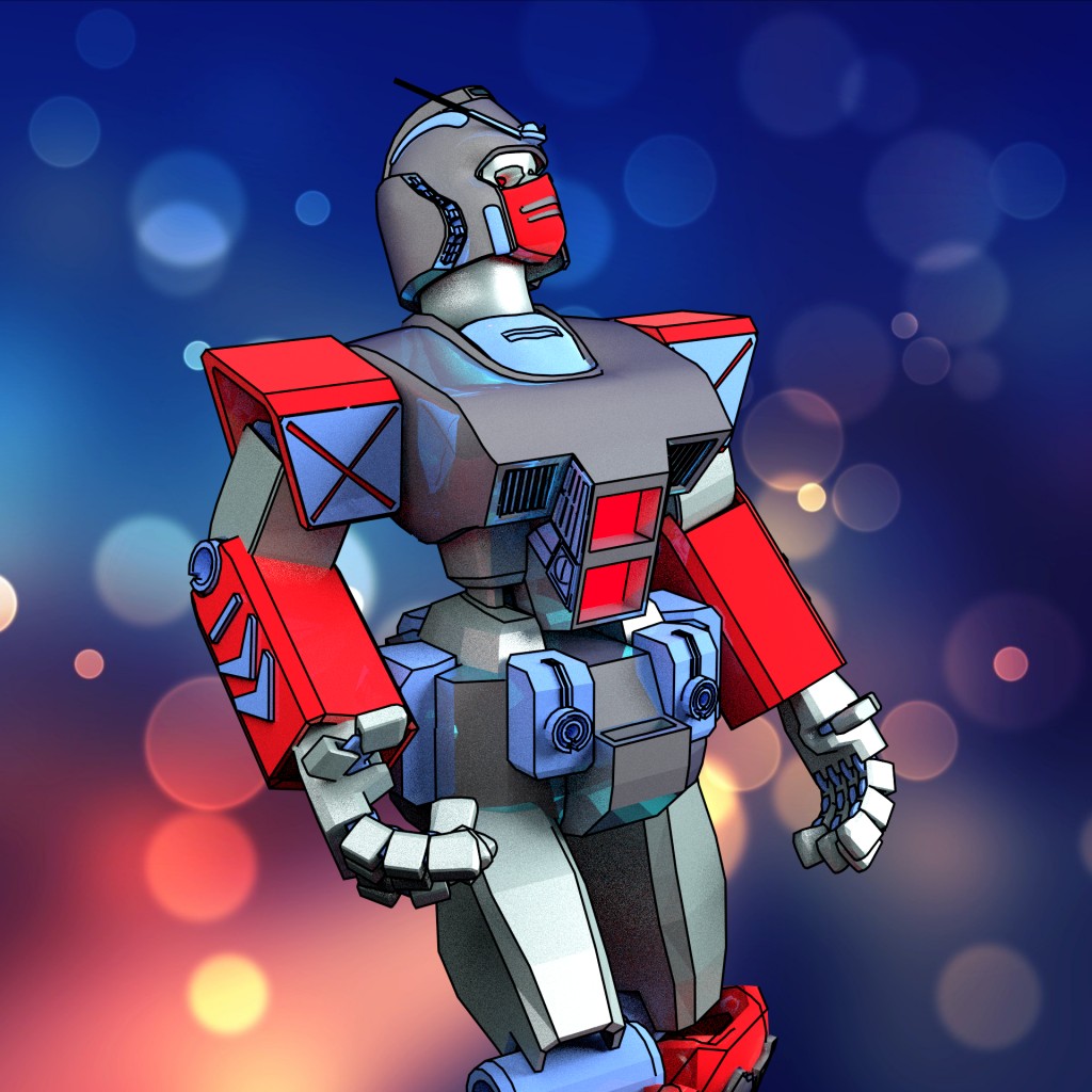 Gundam Style Robot preview image 3