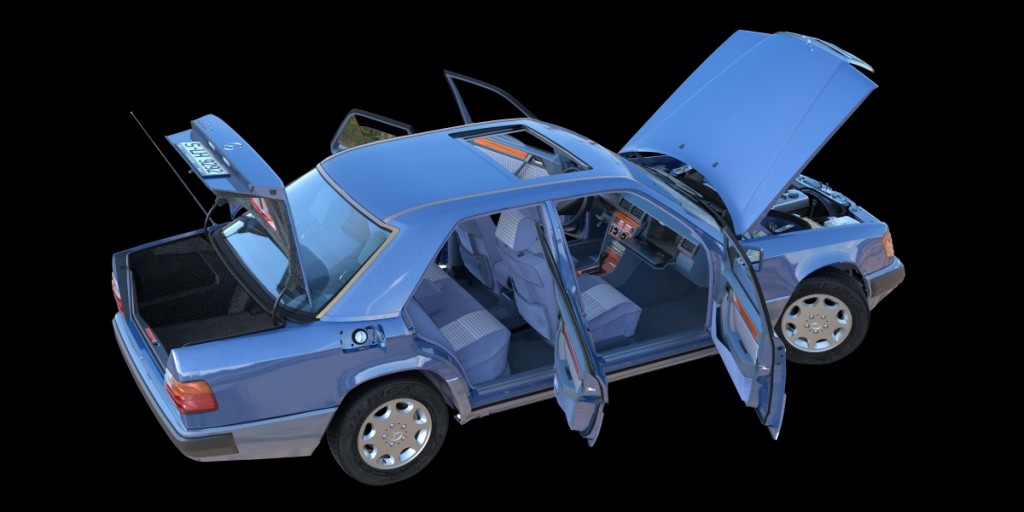 Mercedes-Benz W124 300D 1992 preview image 2