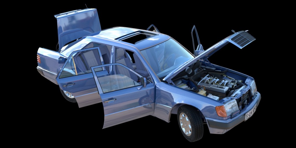 Mercedes-Benz W124 300D 1992 preview image 3