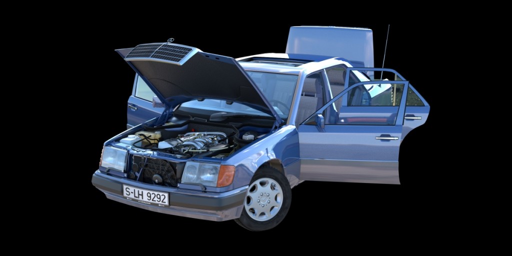 Mercedes-Benz W124 300D 1992 preview image 4