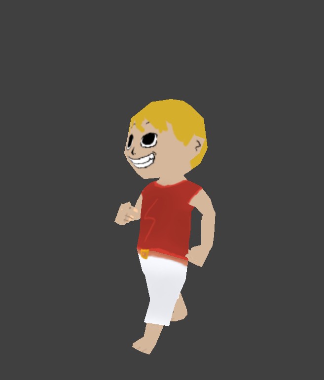 Unnamed low poly character preview image 1