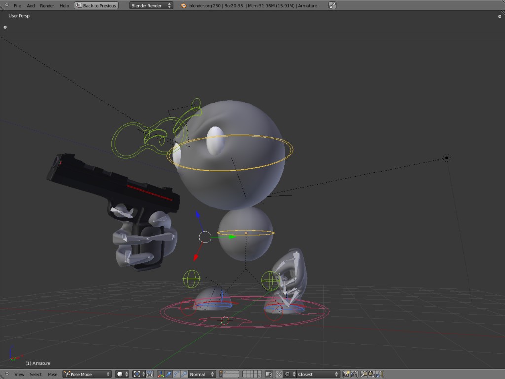 Thing Thing game character Template preview image 4
