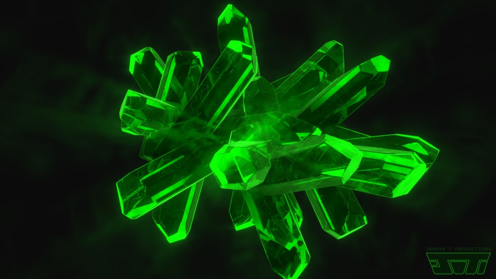 Green Crystal Shader Setup and Model (Totally not Tiberium) preview image 1