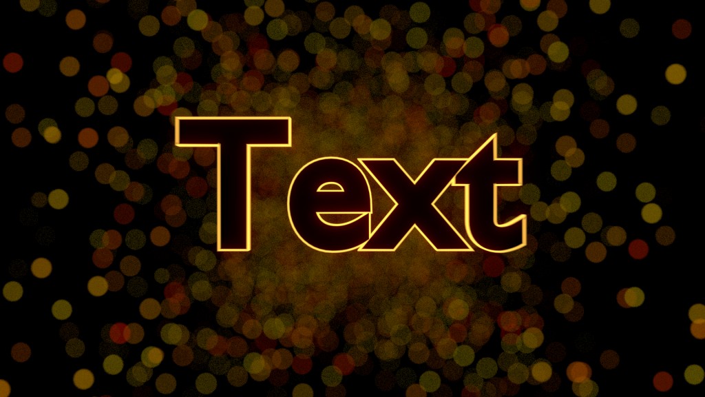 cycles particles intro temlate preview image 1