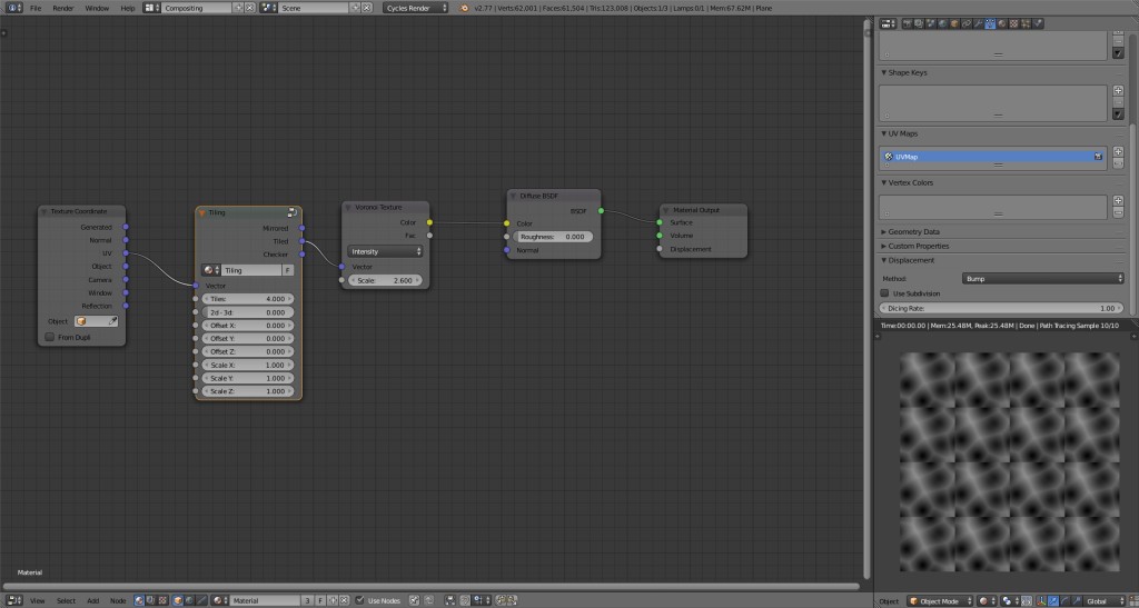 Tiled procedural textures preview image 1