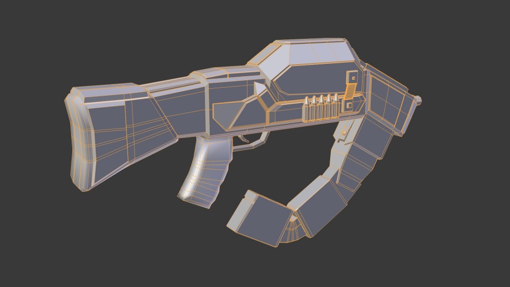Futuristic Rifle preview image 2