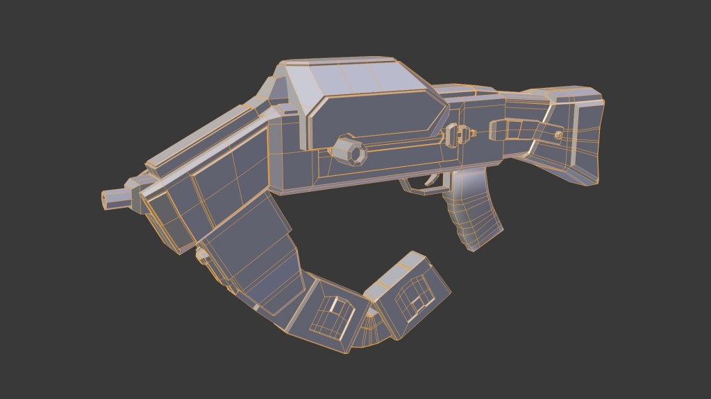 Futuristic Rifle preview image 3
