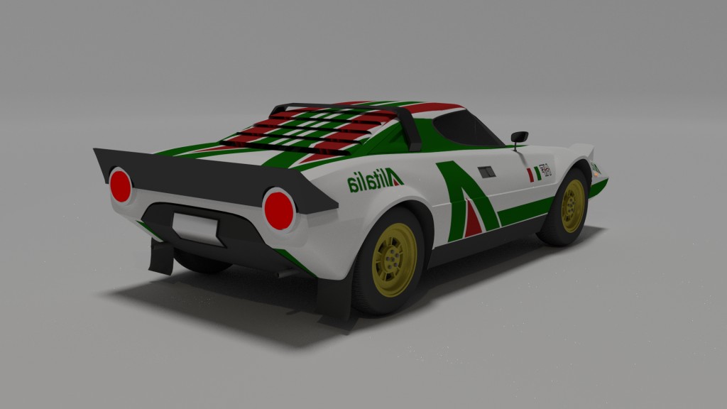 Lancia Stratos (modifiers not applied) preview image 2