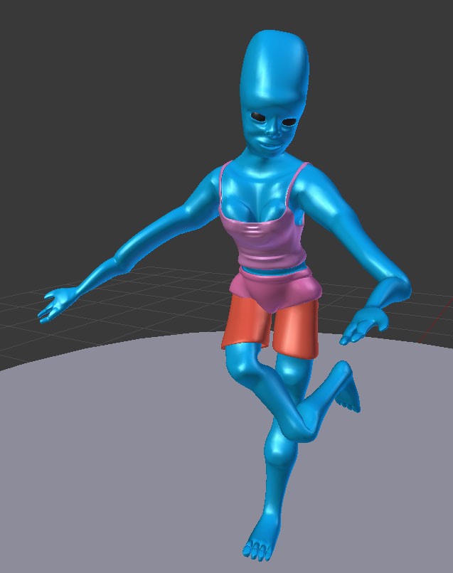 Strange Alien girl preview image 2