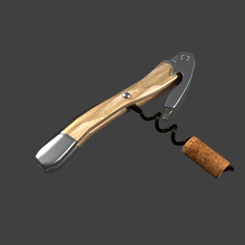 Corkscrew with cork preview image