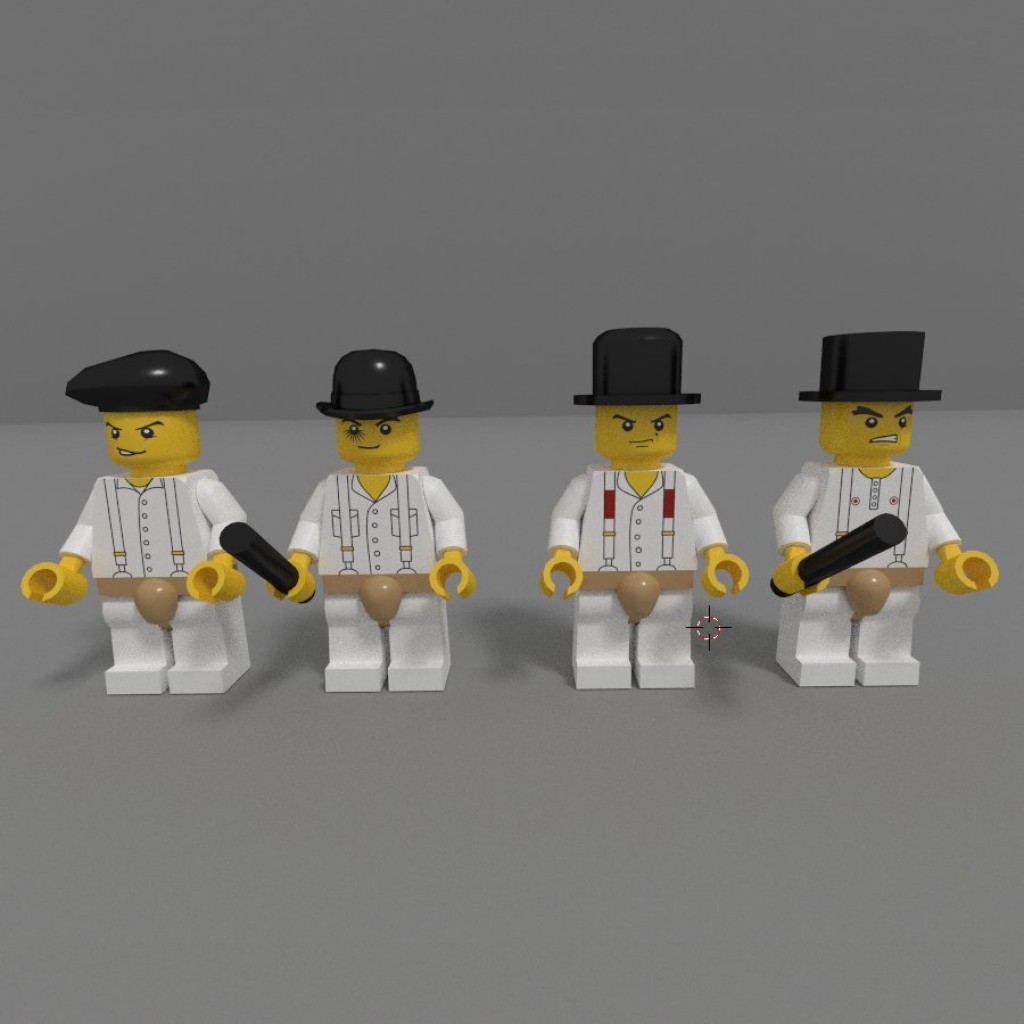 Clockwork Orange Lego style preview image 1