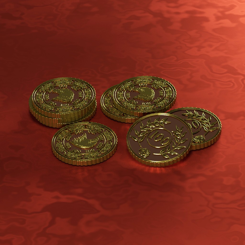 100 Golden Hern piece preview image 1