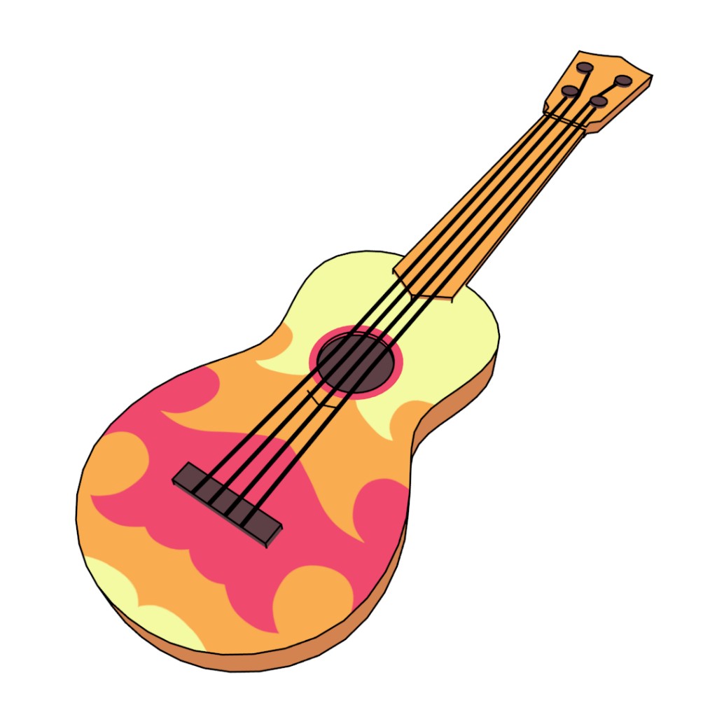 Steven Universe Ukulele [Rigged] preview image 1