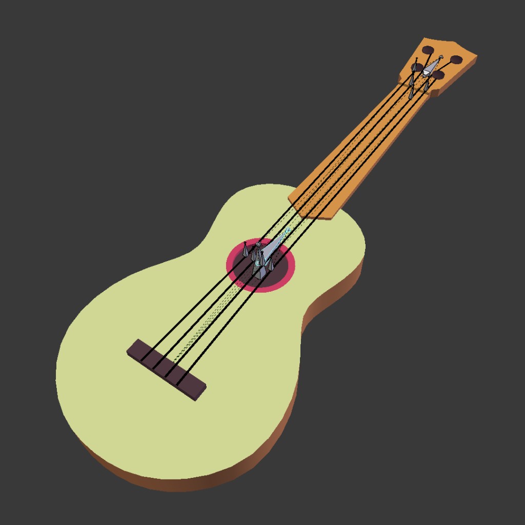 Steven Universe Ukulele [Rigged] preview image 2
