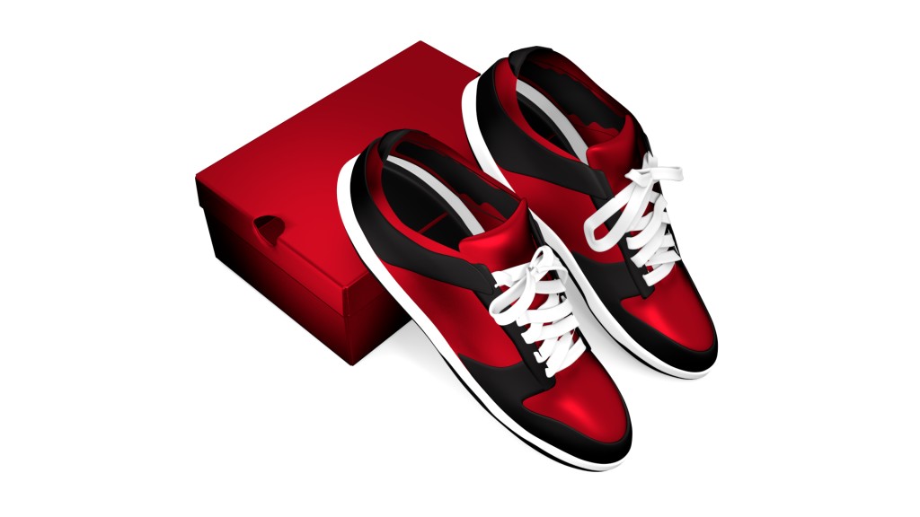 JiraphatH Digital Design Shoe Model preview image 1