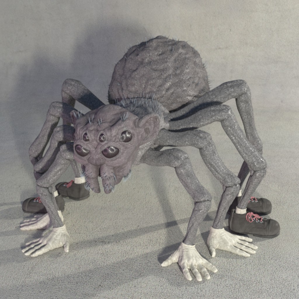 spider monkey - cartoon character preview image 1