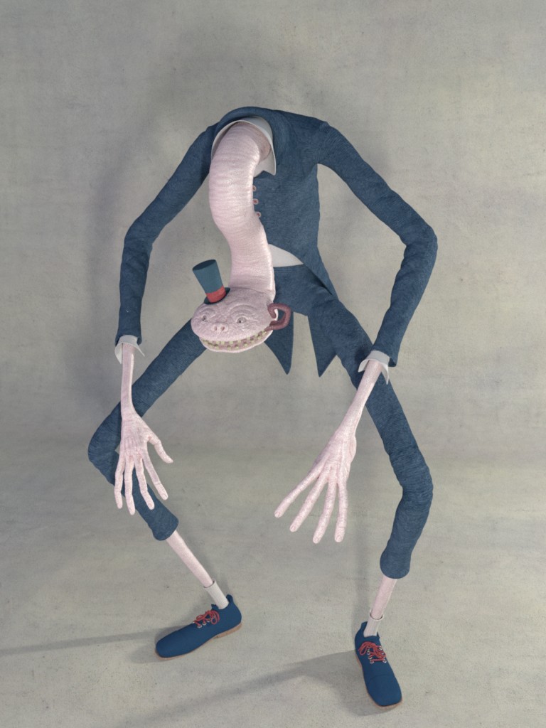 Tophat McSmileyphace - cartoon character preview image 1