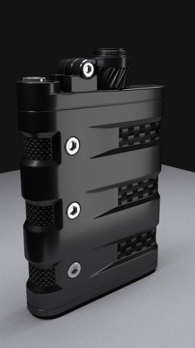 Carbon Fibre Flask preview image