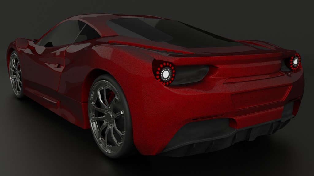 Ferrari 488 modified preview image 3