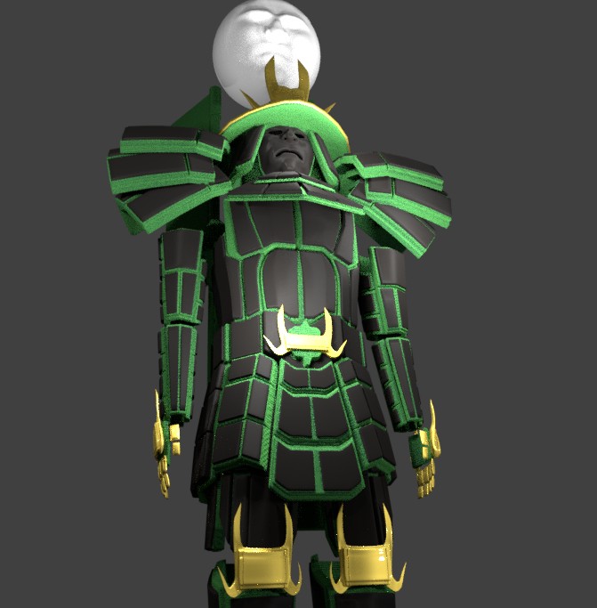 Contemporary Samurai Armor preview image 1