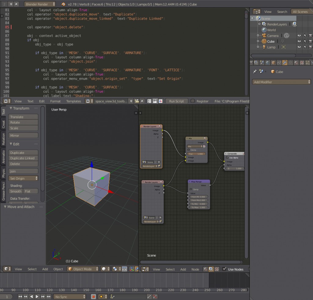 ardosia blender theme. preview image 1