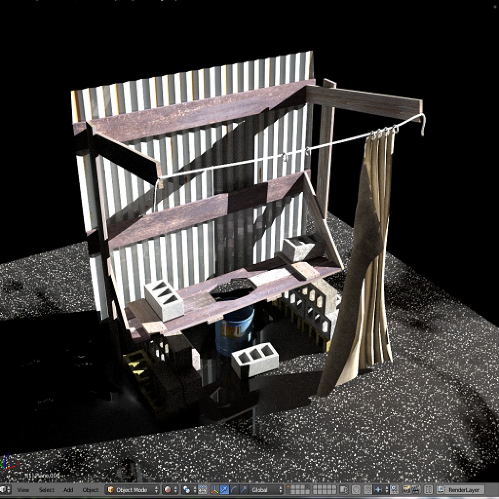 the bathroom apocalyptic survival rustic type preview image 1