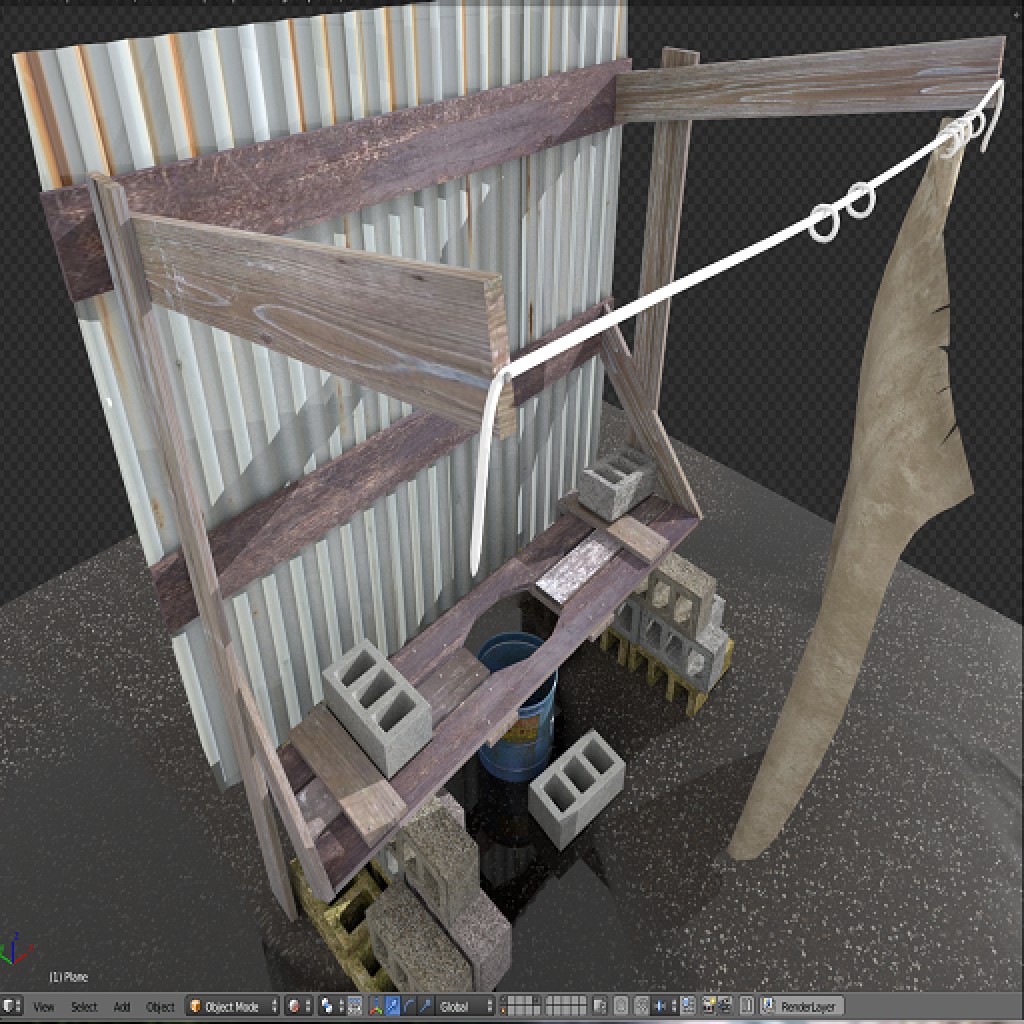 the bathroom apocalyptic survival rustic type preview image 3