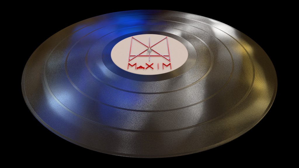 Blender Procedural spinning record Ep/Lp preview image 1