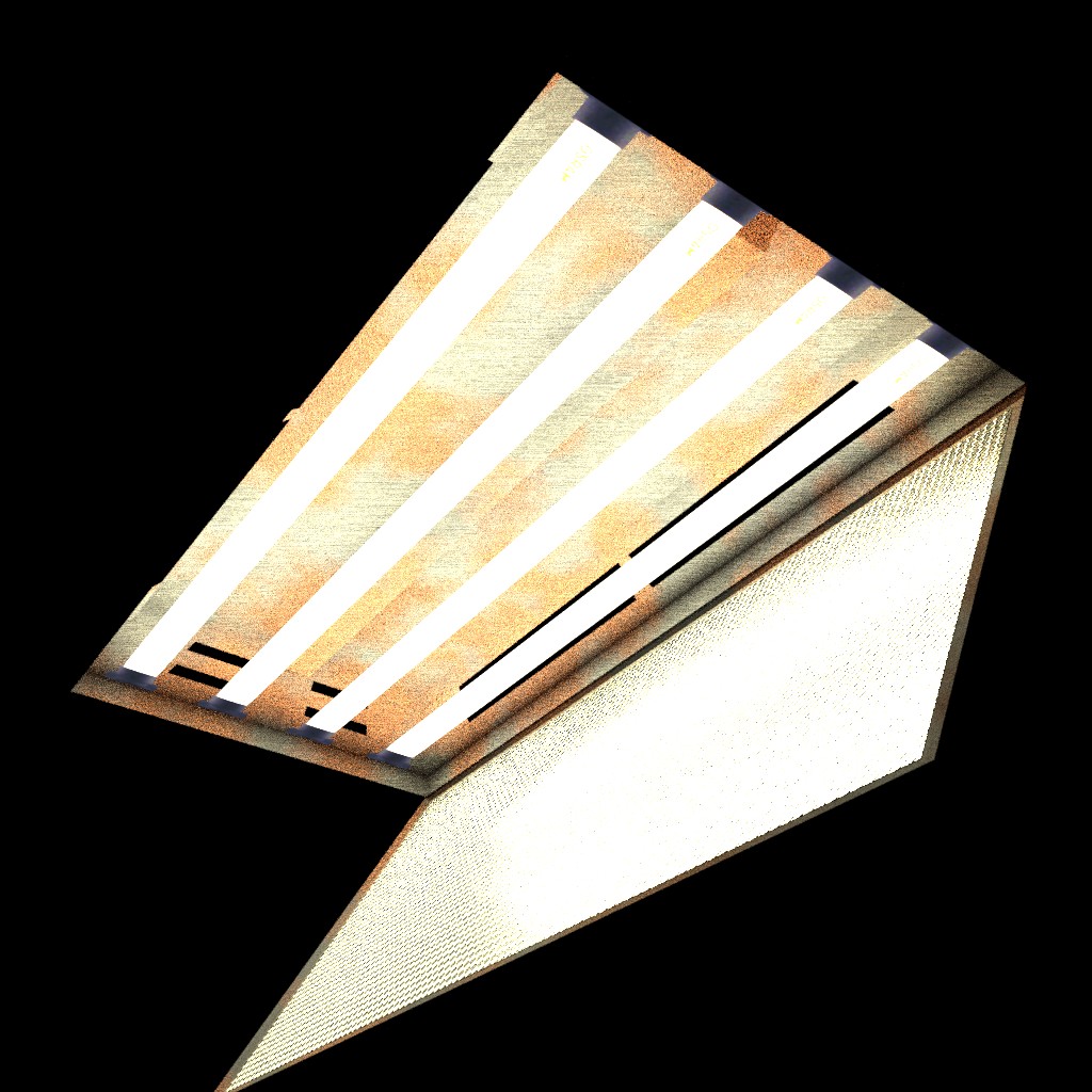 Standard North American Fluorescent Light Fixture preview image 3