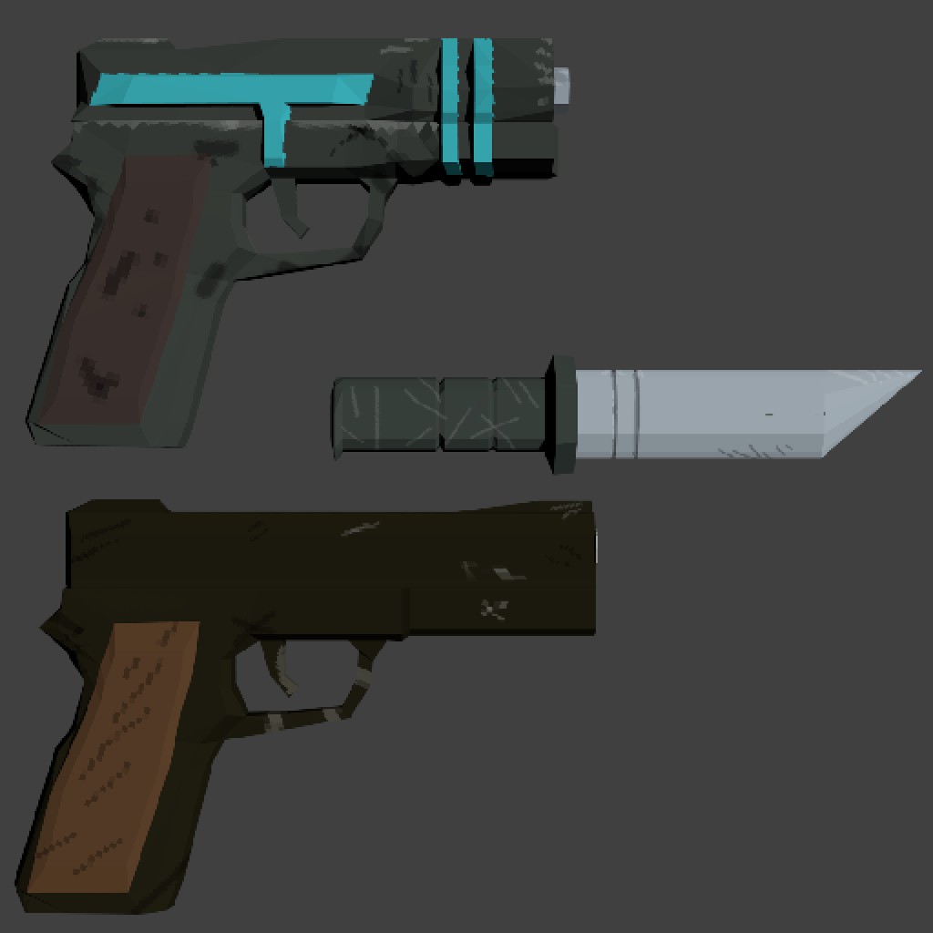 Wasteland Explorer (Mobile Fallout) Weapons Sample preview image 1