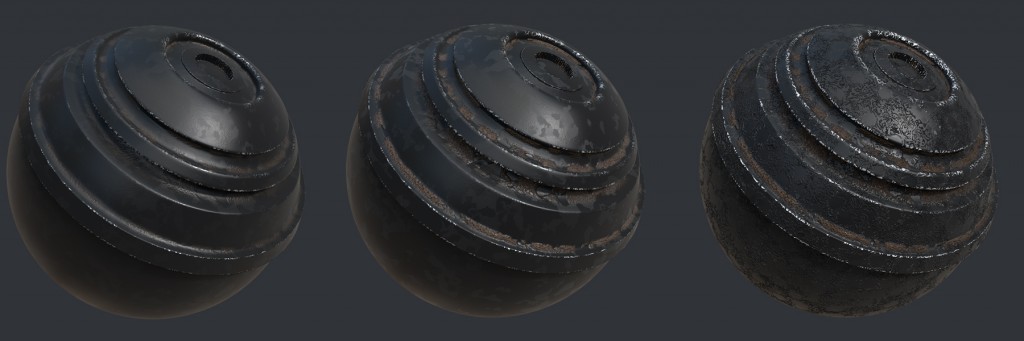 Procedural gun material preview image 1