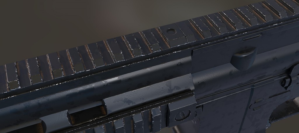 Procedural gun material preview image 2