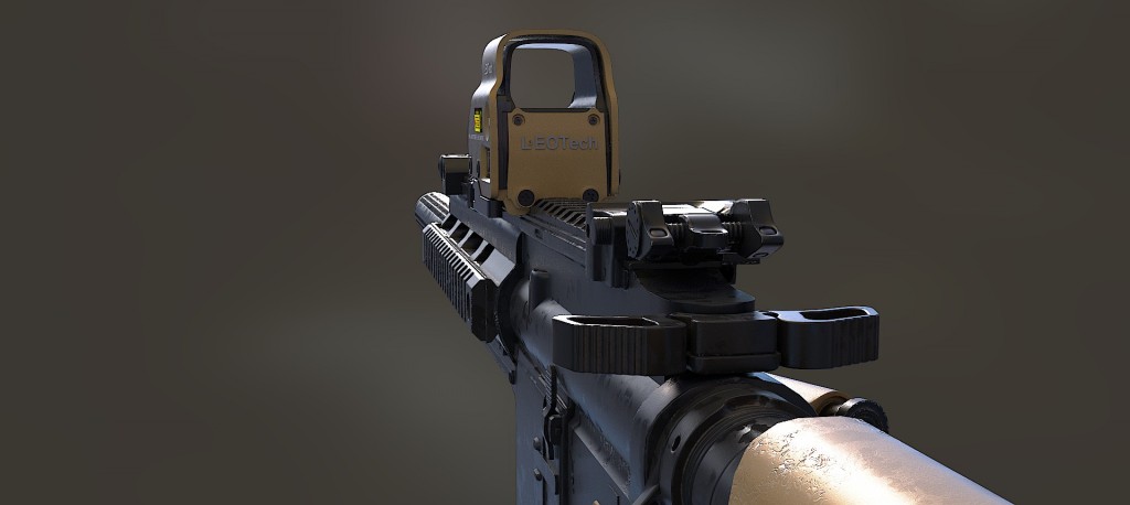Procedural gun material preview image 3