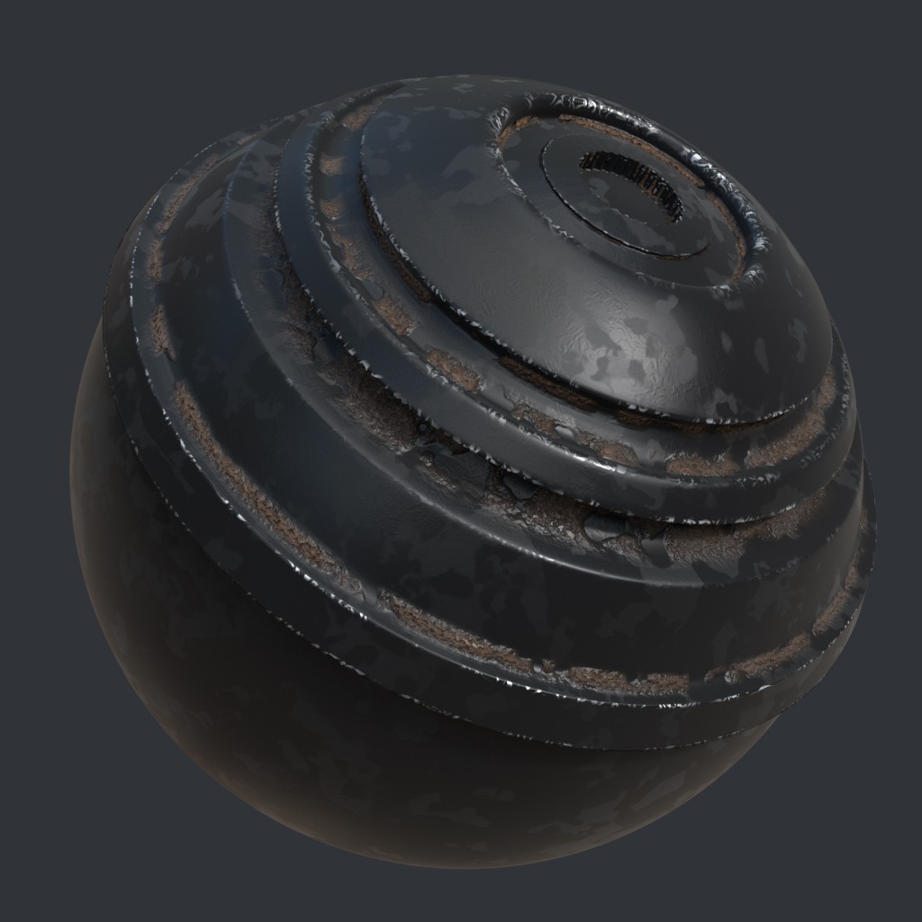 Procedural gun material preview image 4