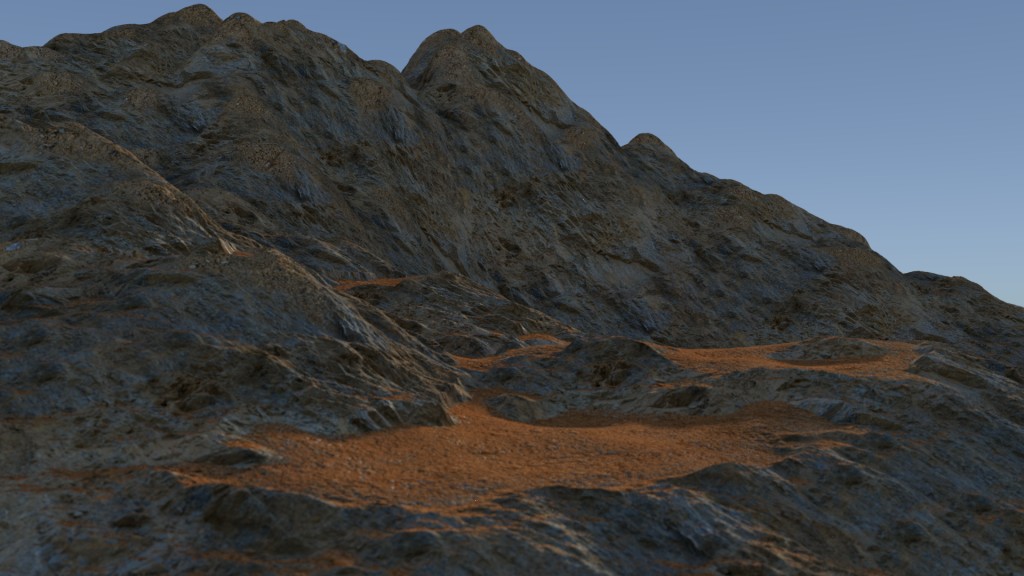 Blend Swap | mountain/Terrain shader CYCLES