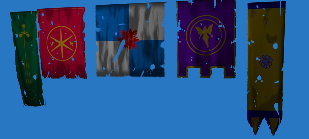 old religious flags preview image 1