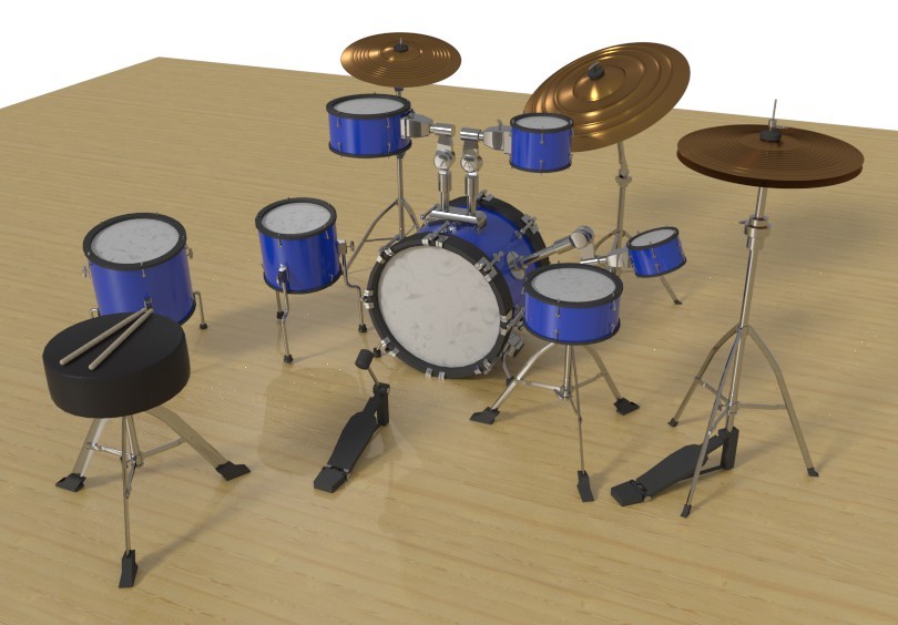 Drum Set preview image 1