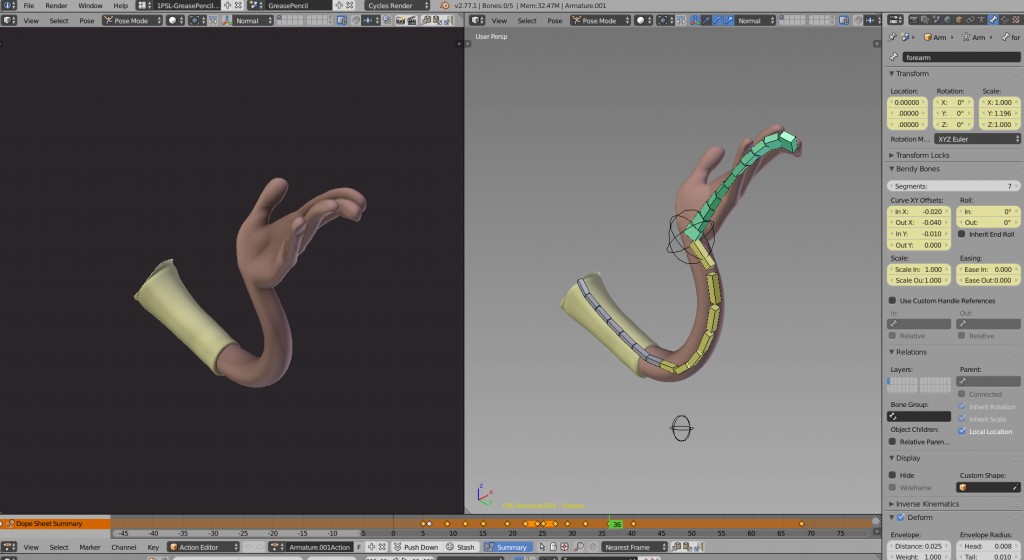 #EasyRigging 3 Bones Arm preview image 1