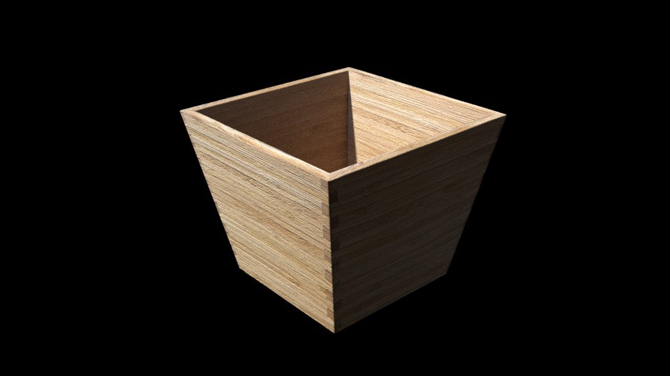 Vildapel Bamboo Planter preview image 1