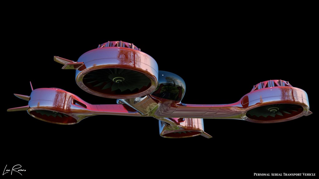 Spider - Personal Aerial Transport Vehicle preview image 7